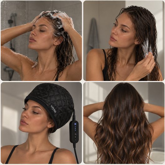 VEYUA Electric Hair Steamer Cap